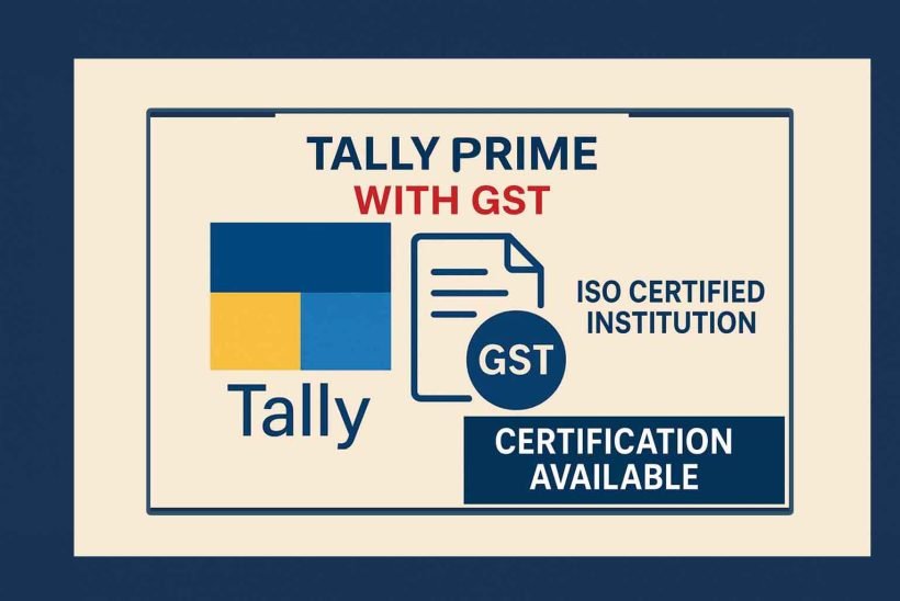 Tally prime Certification course Tally prime course