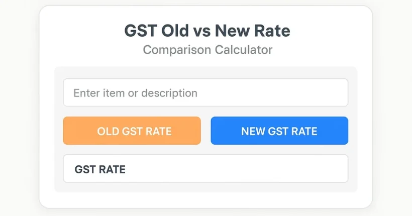 GST old vs new Comparision