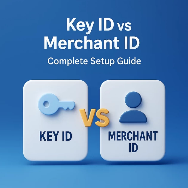 Razorpay Key ID vs Merchant ID