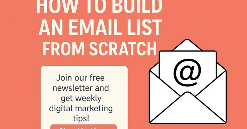 build an email list