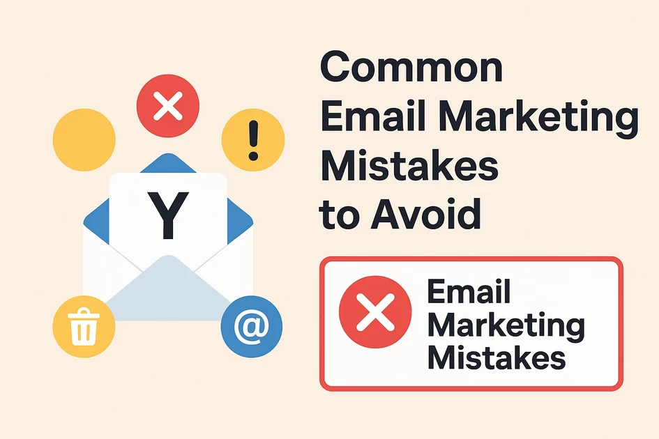 email marketing mistakes