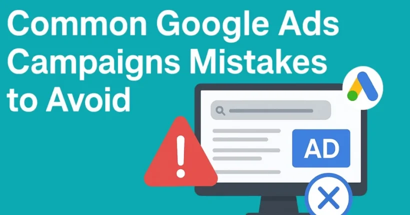 Google Ads Campaigns Mistakes