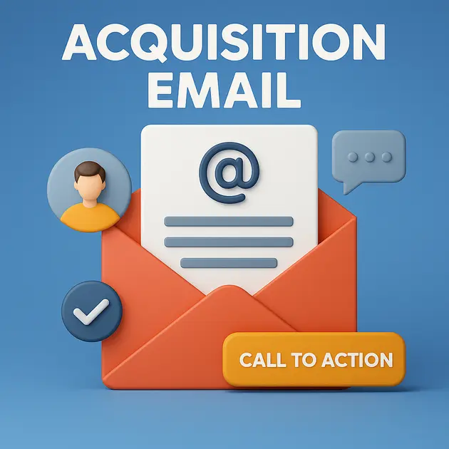 Acquisition Email