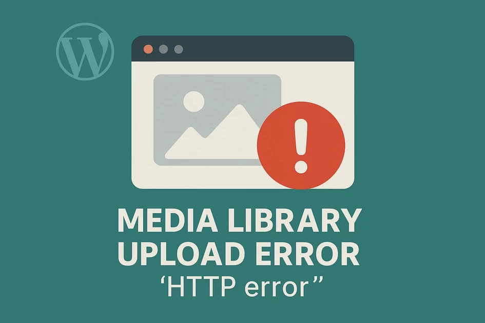 media library upload HTTP error fix