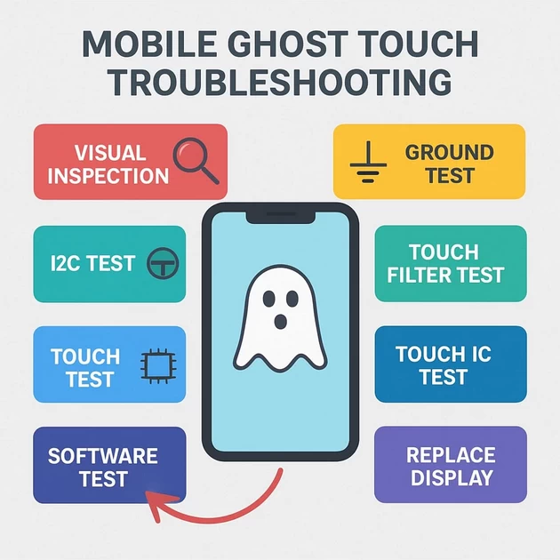 mobile ghost touch troubleshooting