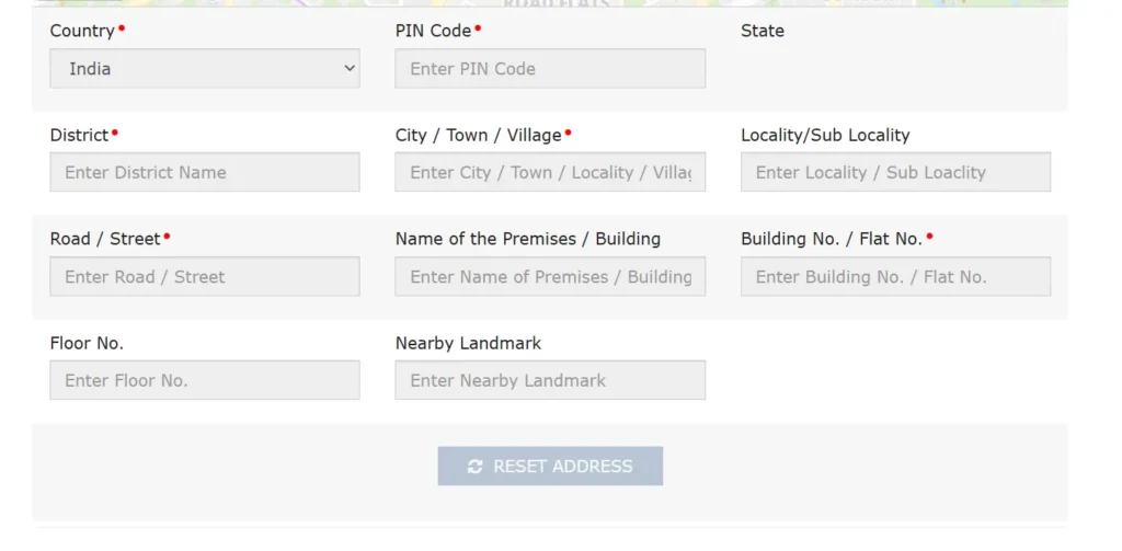 ACDsee2020

GST portal form showing basic details fields including PAN number, email ID, mobile number, and address details