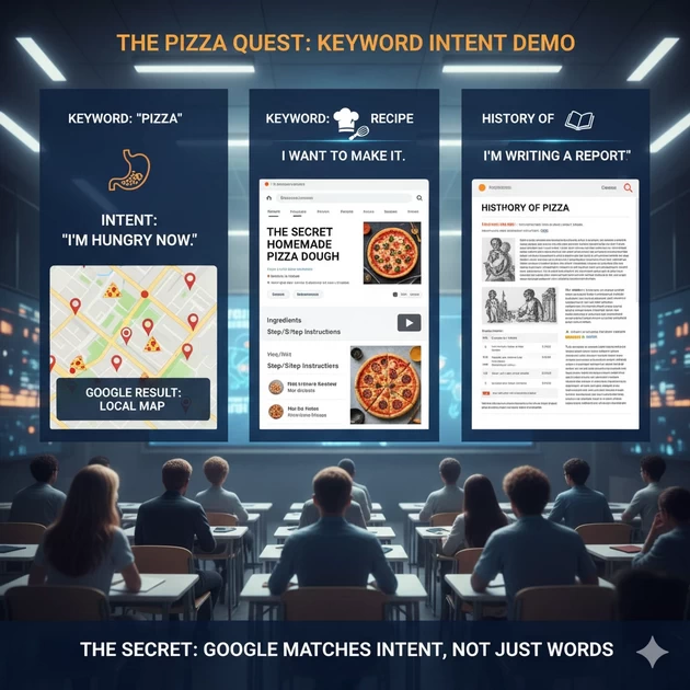 do you know the heart of the keyword is real intent