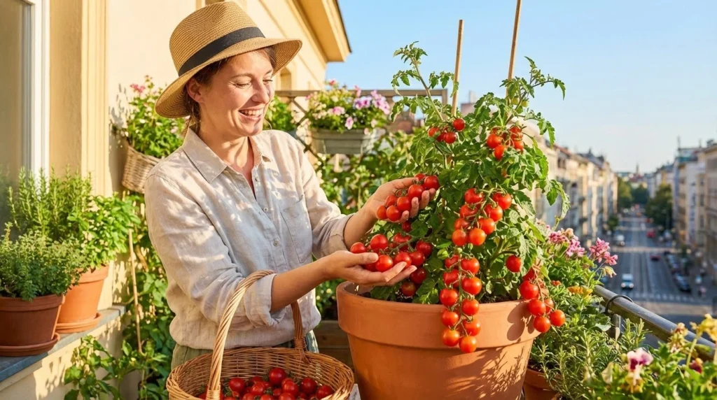 this is the image to tell the user to grow tomato at hom