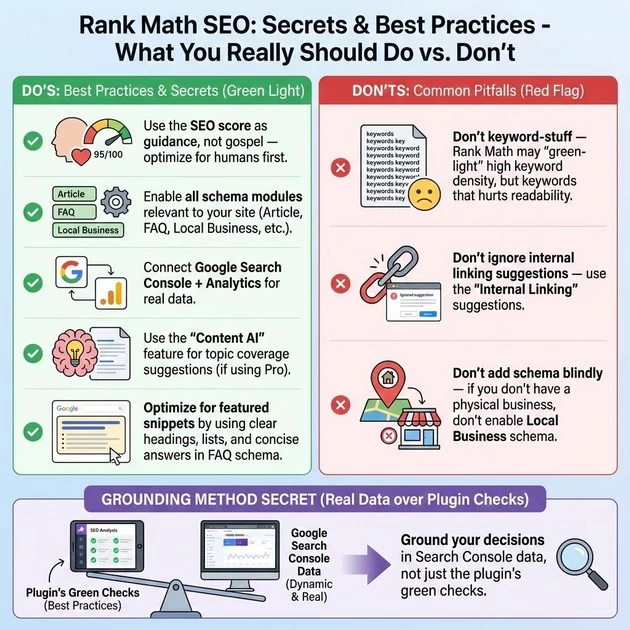 rank math seo secrets best practices  what you should really do and don't