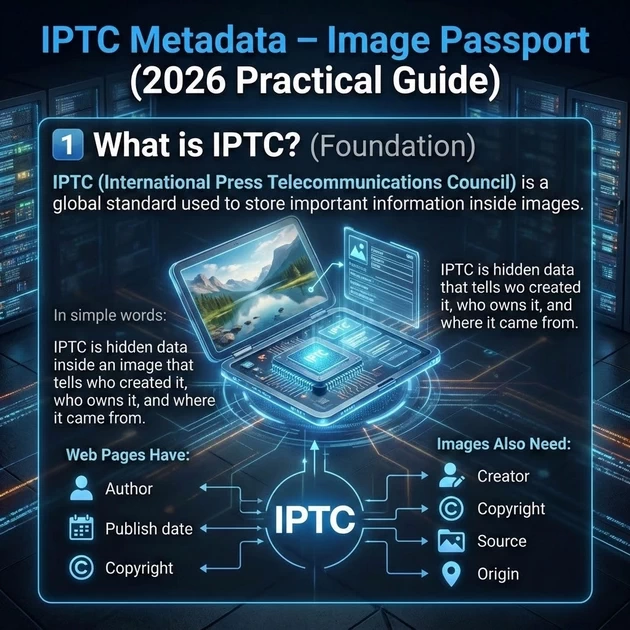 iptc is like a passport of a person