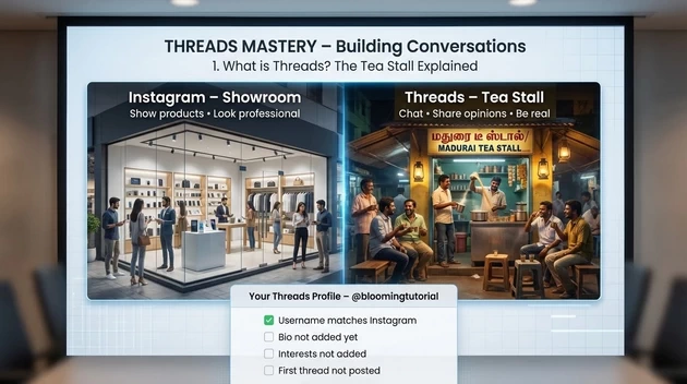 threads mastery where poeple talk and discuss