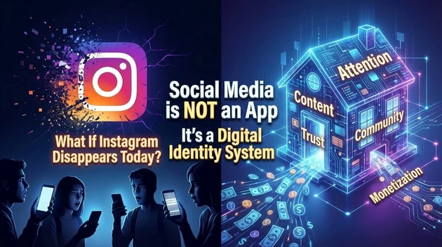 social media is not ana pp it is a digital identity system