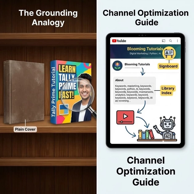 Books cover is spine for youtube videos