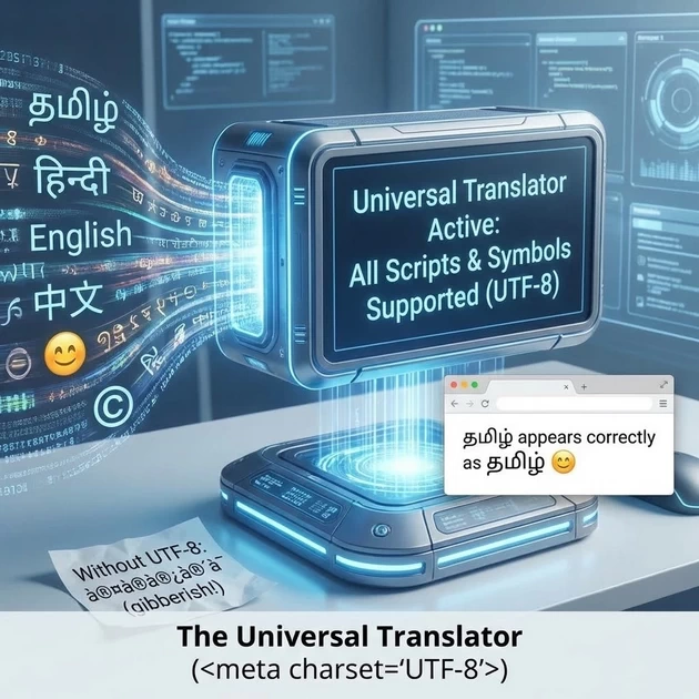 html lan is like a universal translator