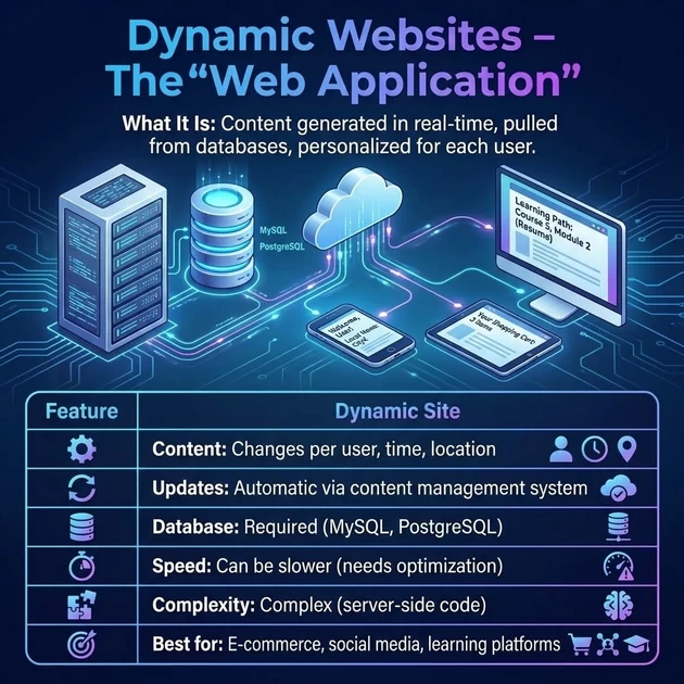 Dynamic Websites – The Web Application