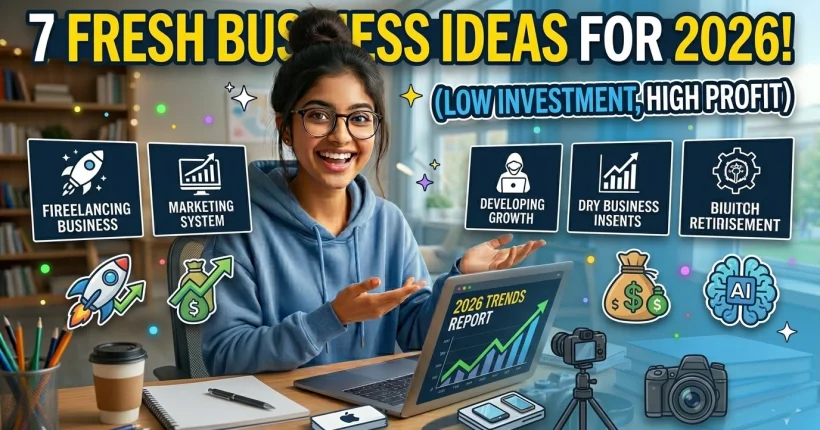 7 fresh business ideas for 2026 low investment high profit small business startup ideas