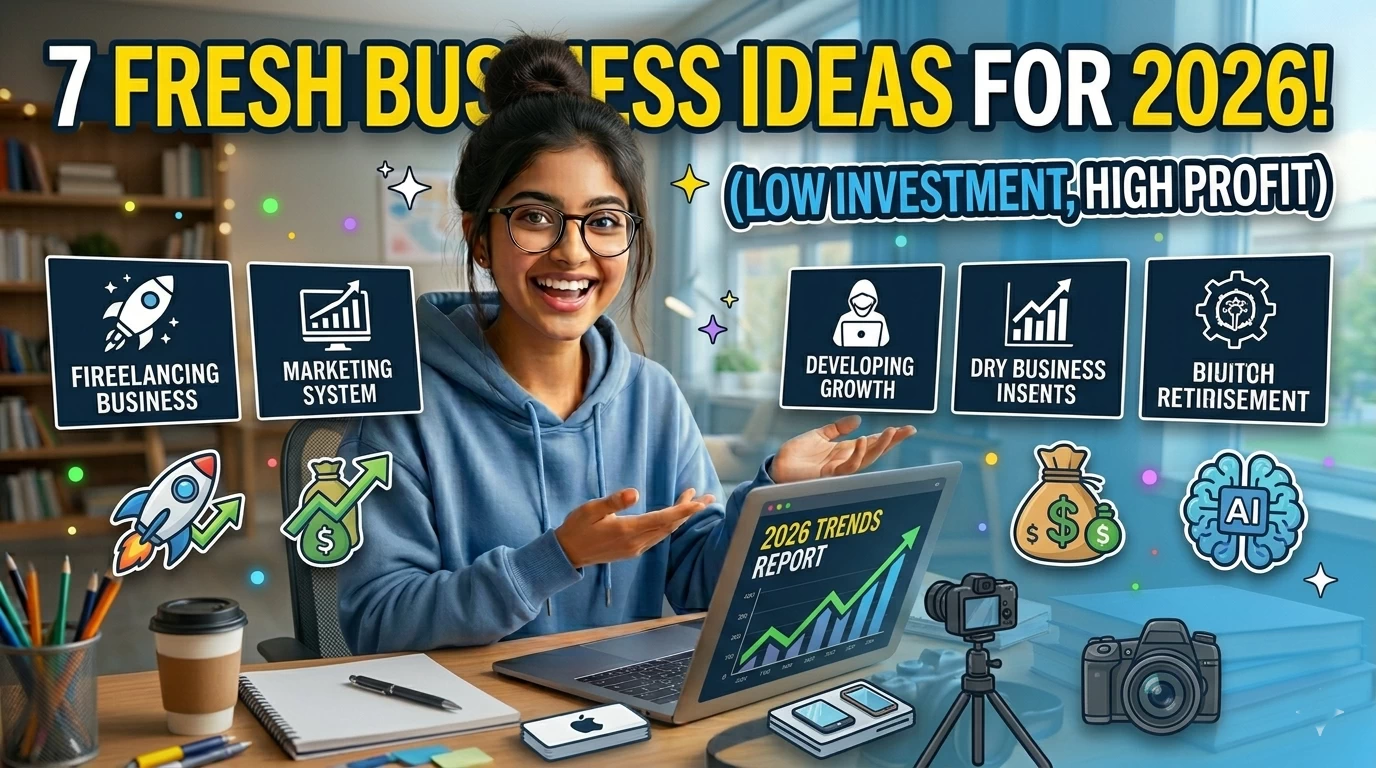 7 fresh business ideas for 2026 low investment high profit small business startup ideas