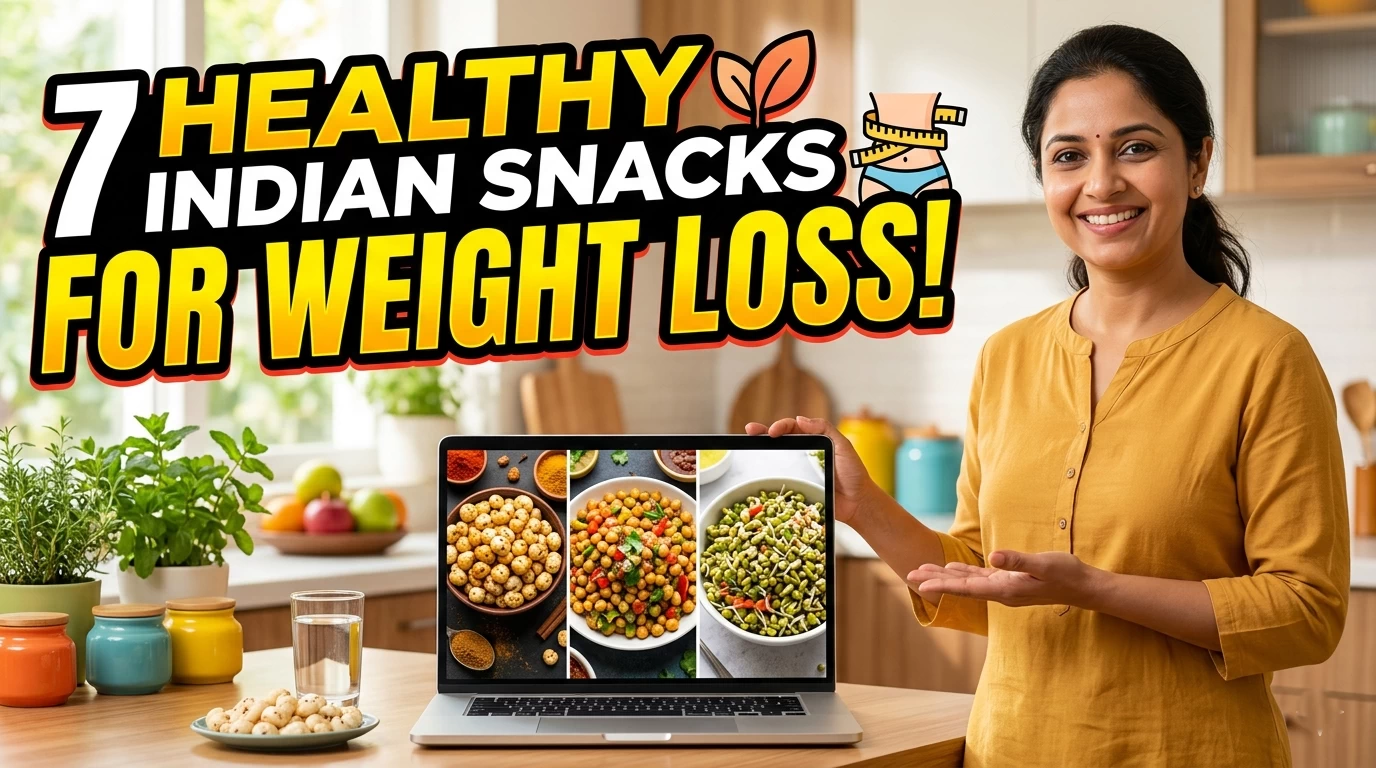 7 healthy evening snacks Indian style for weight loss low calorie nutritious snack ideas
