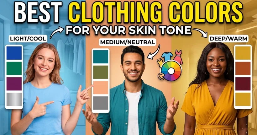 best clothing colors for your skin tone 2026 style guide with flattering shades for different undertones