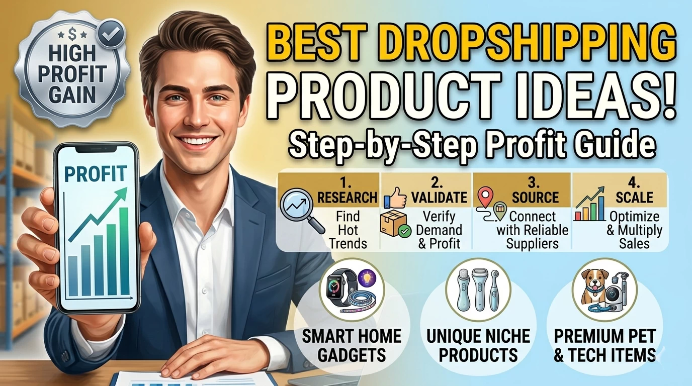 best dropshipping product ideas for high profit online business and ecommerce success