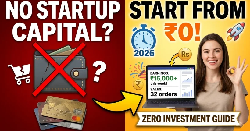 ecommerce business without money start from zero rupees online business ideas with no investment