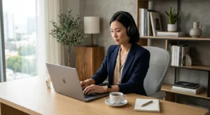 luxury leather laptop bag for businesswoman professional style accessory