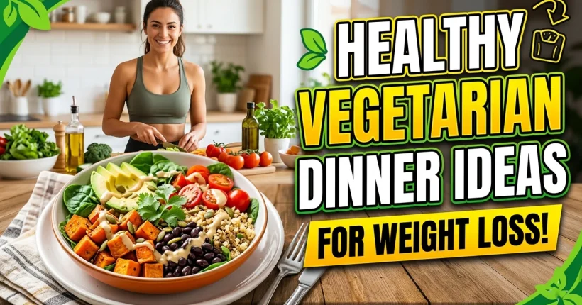 healthy vegetarian dinner ideas for weight loss