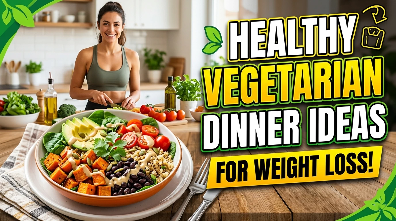 healthy vegetarian dinner ideas for weight loss