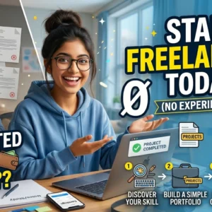 how to start freelancing with no experience 2026 guide for beginners to earn money online