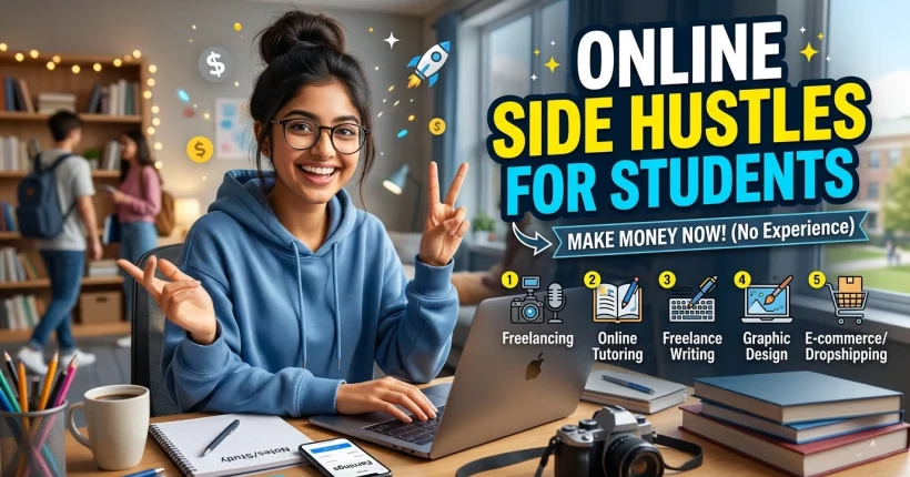 online side hustles for students 2026 guide to earn money from home with flexible jobs