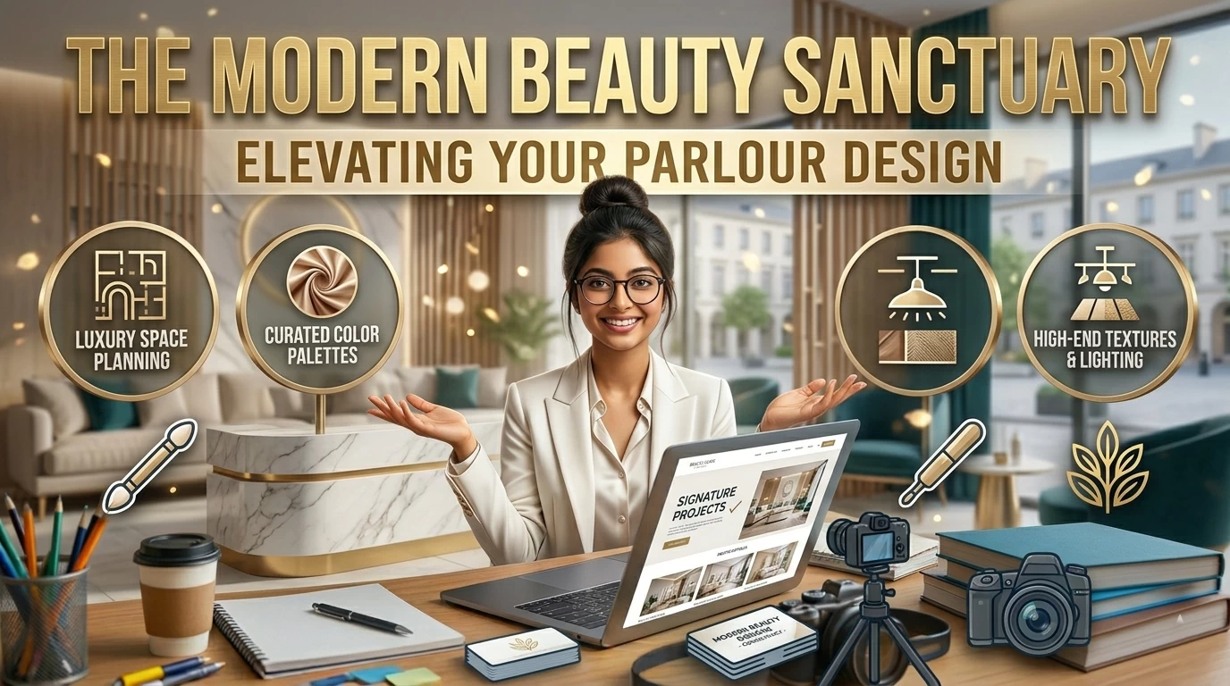 modern beauty parlour design ideas with stylish interior setup elegant decor and relaxing salon environment