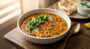 Red Lentil Dal for Healthy Weight Loss Dinner