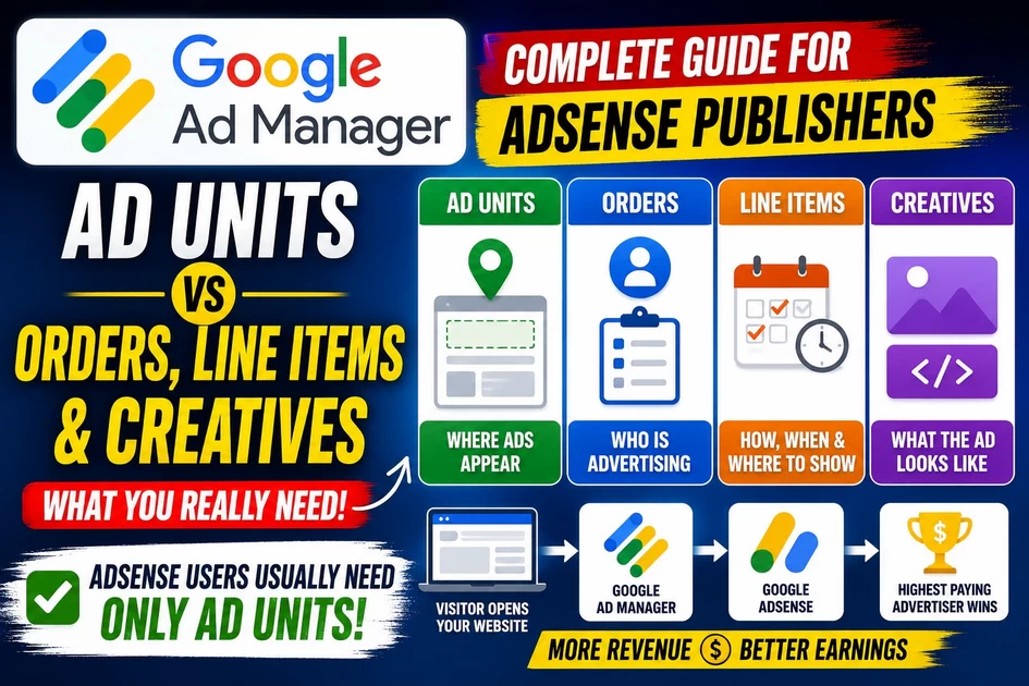 Google Ad manage and Adsense Setup step by step