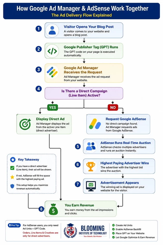 Google Ad Manager AdSense Setup