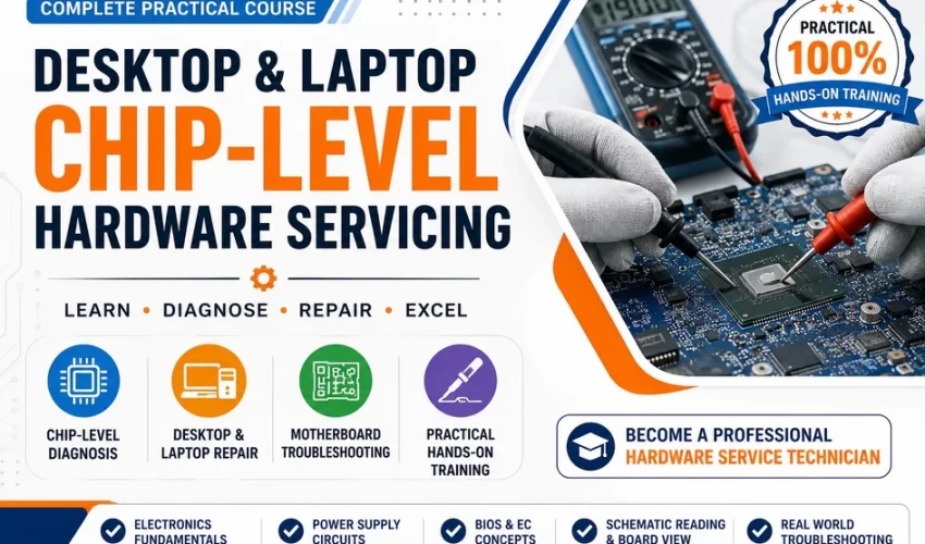 Desktop & Laptop Chip-Level Service & Repair